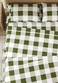 Turkish Cotton Double-Brushed Printed Flannel Bed Sheet Set