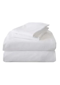 Cotton T-Shirt Jersey Knit Flannel Sheet Set