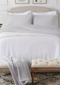Cotton T-Shirt Jersey Knit Flannel Sheet Set