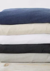 Cotton T-Shirt Jersey Knit Flannel Sheet Set