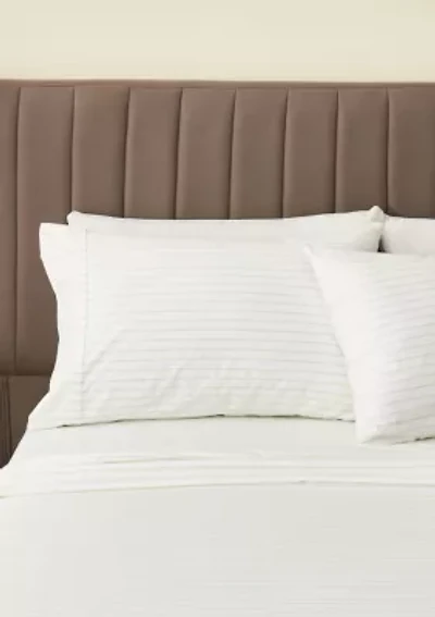 Ultra-Soft Brushed Microfiber Striped Sheet Set