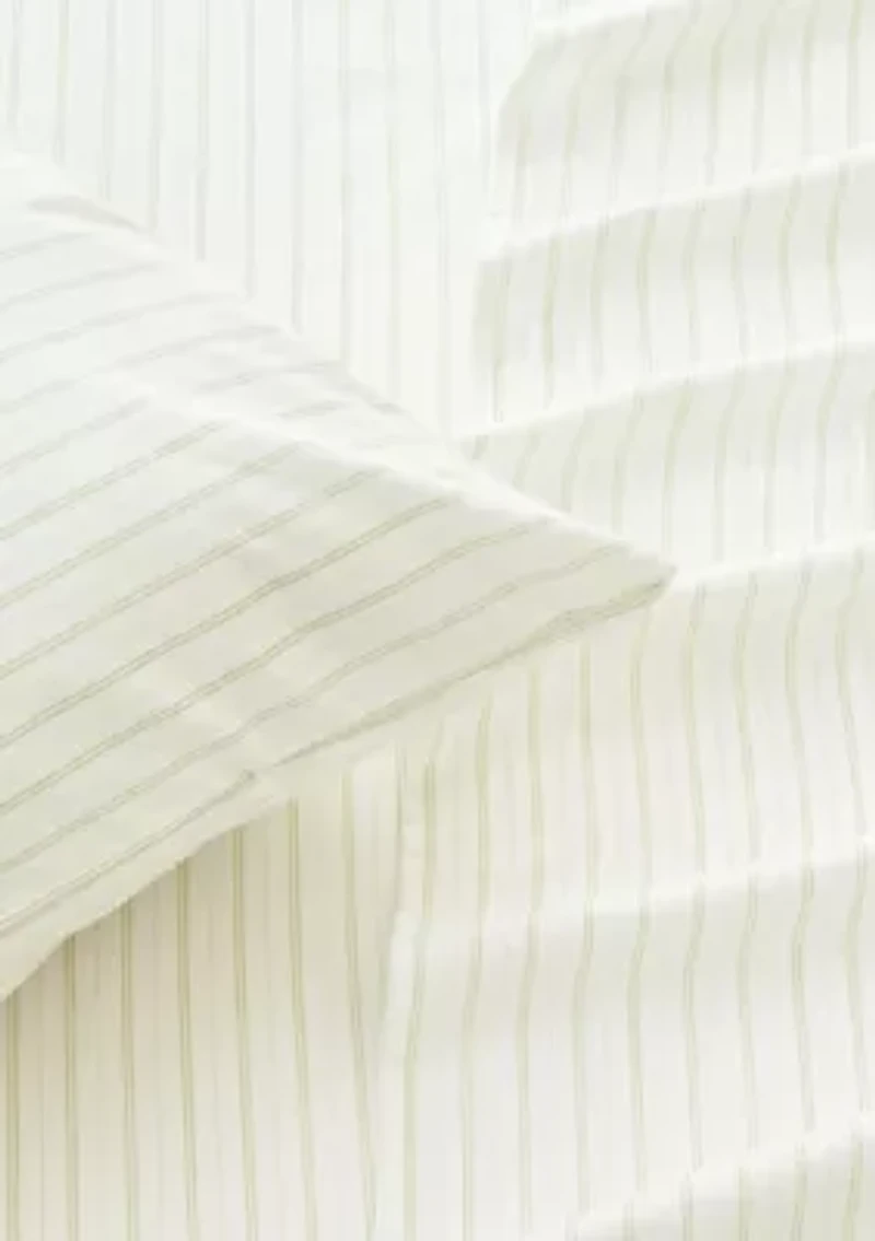 Ultra-Soft Brushed Microfiber Striped Sheet Set