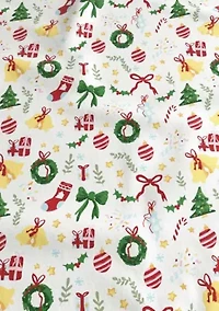 Turkish Cotton Christmas Flannel Bed Sheet Set