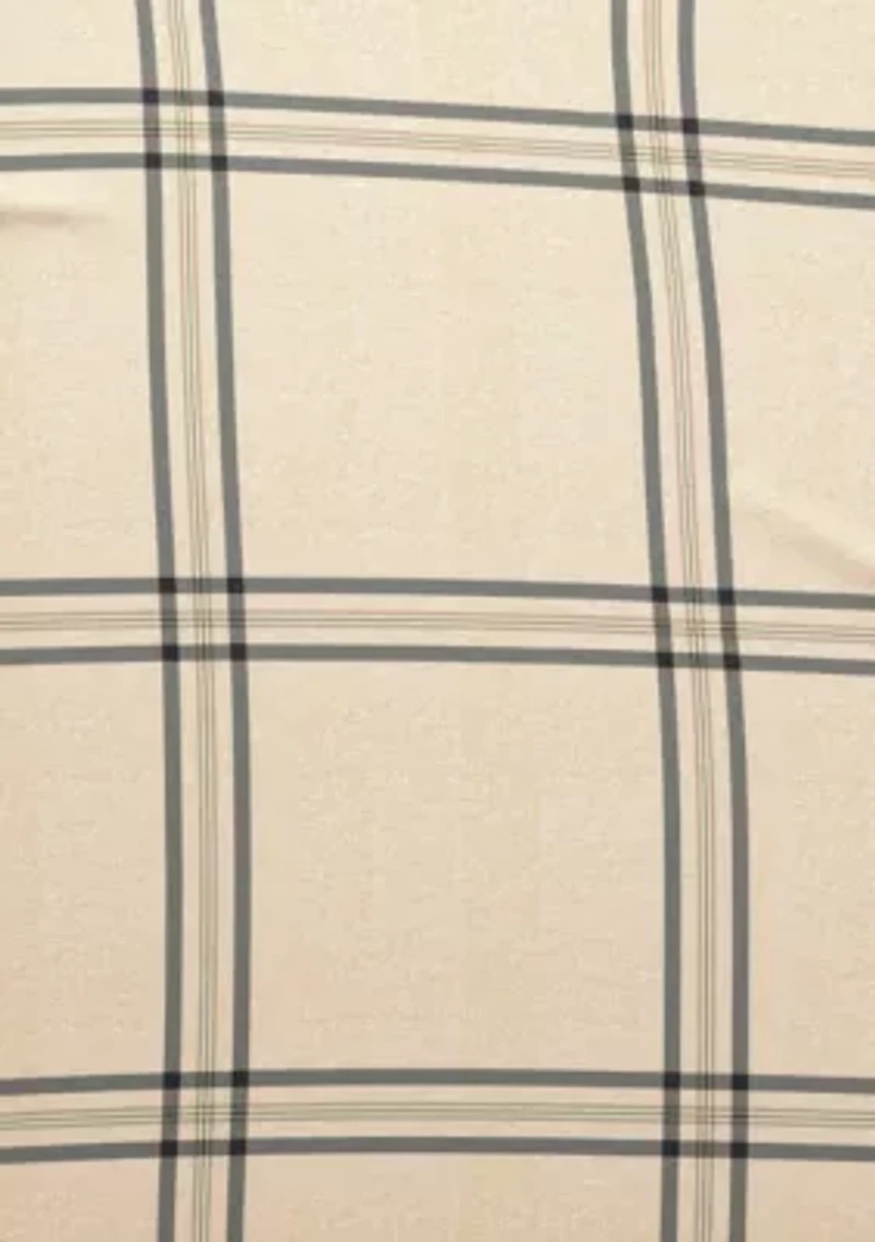 Turkish Cotton Double-Brushed Plaid Flannel Bed Sheet Set