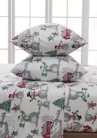 Ultra-Soft Lodge-Inspired Brushed Microfiber Sheet Set