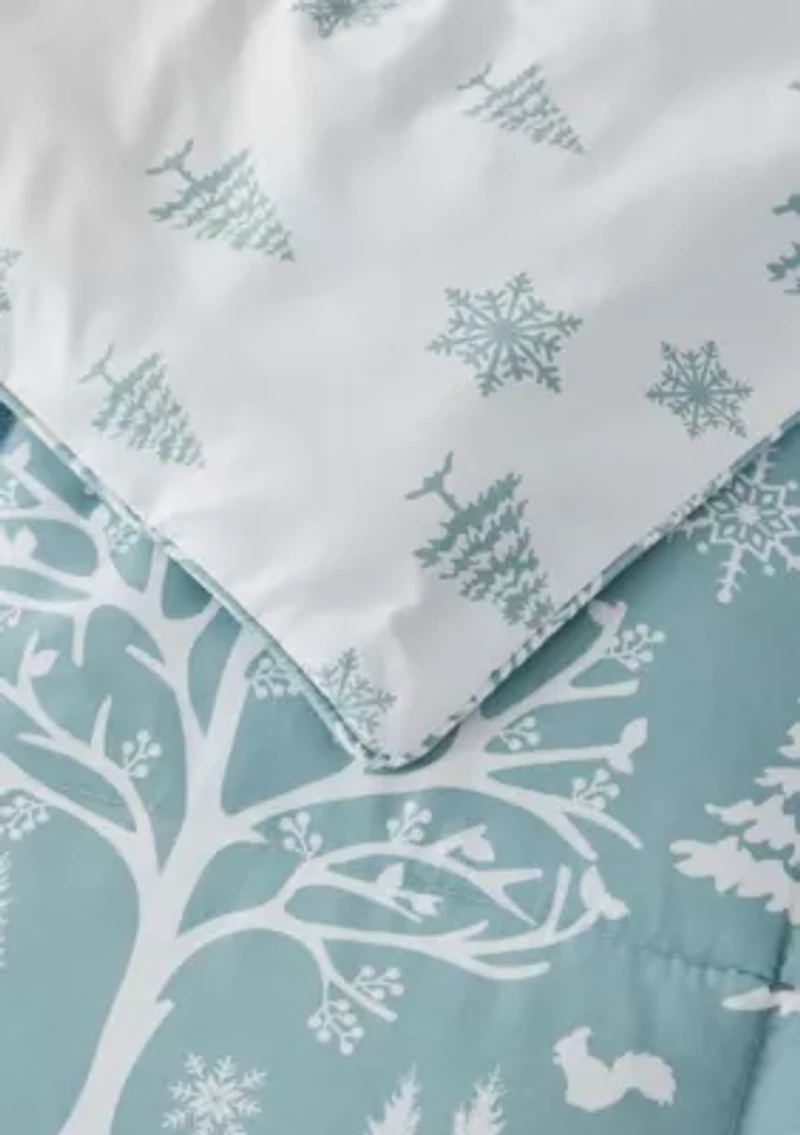 Holiday Down Alternative Comforter Set with Shams