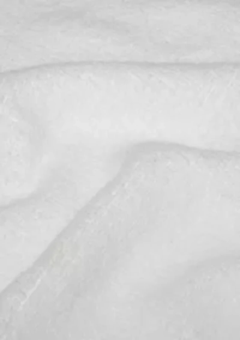 Quick-Dry Cotton Decorative Border 4 Pack Bath Towel Set