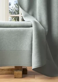 Cotton and Linen-Texture Border 6 Pack Hand Towel Set