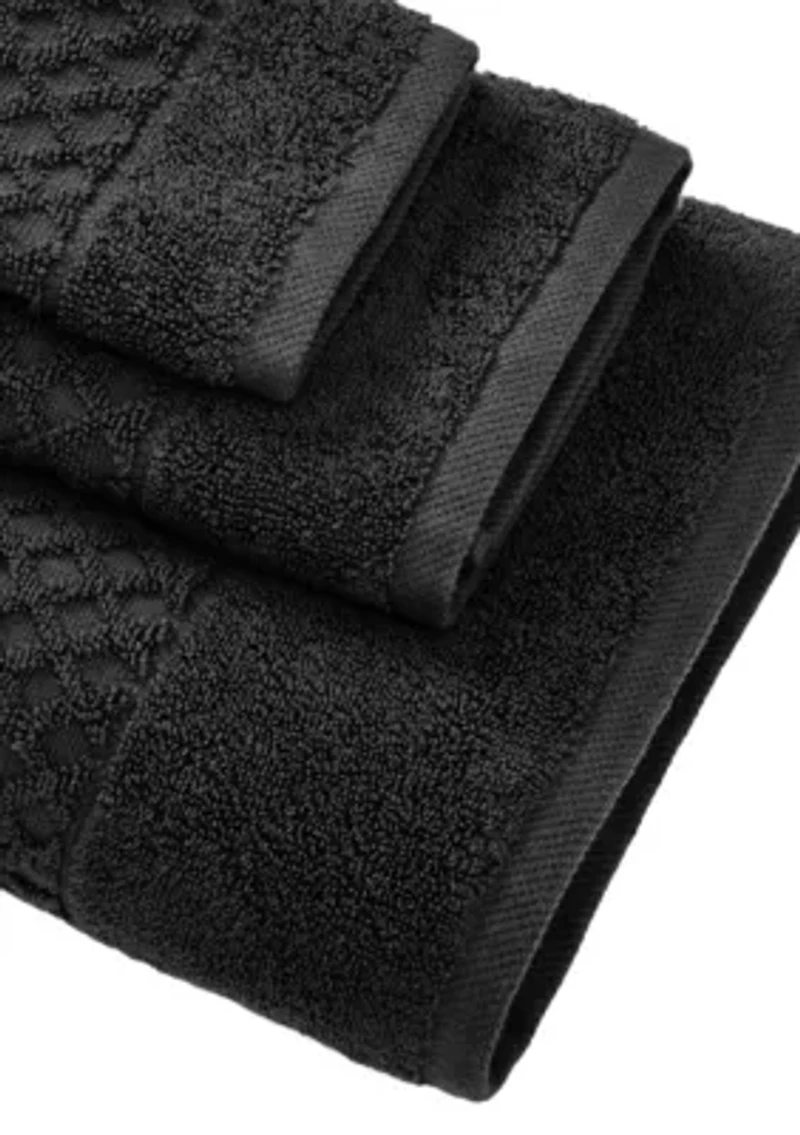 100% Cotton Diamond Waffle 2-Piece Oversized Bath Sheet Set, 35” x 68”