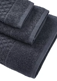 100% Cotton Diamond Waffle 2-Piece Oversized Bath Sheet Set, 35” x 68”