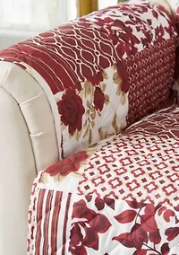 Floral Patchwork Chair Furniture Protector