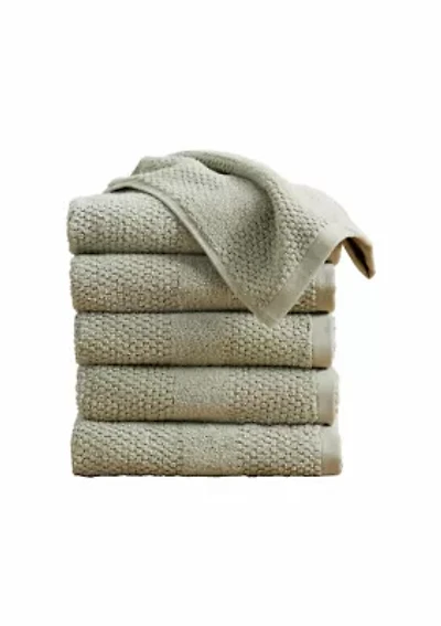 100% Cotton Quick Dry 6pk Hand Towel Set