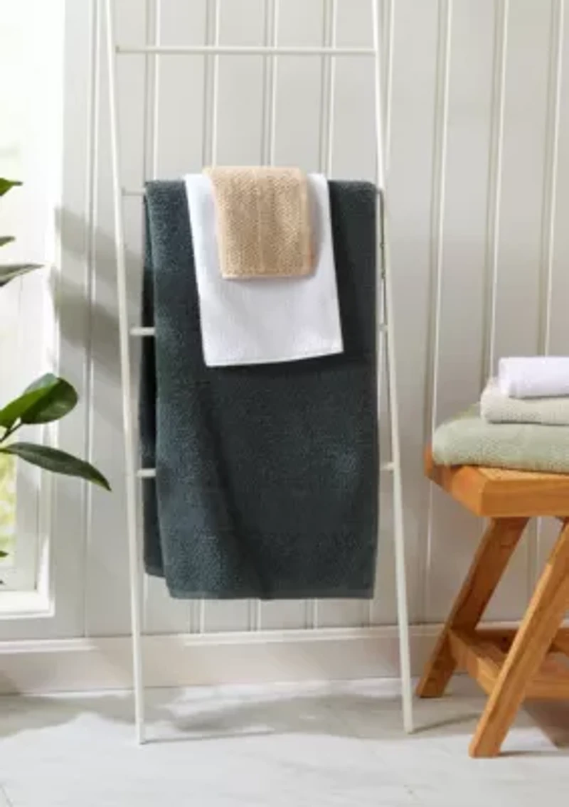 100% Cotton Quick Dry 12pk Washcloth Set