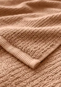 Turkish Cotton Textured 6 Piece Bath Towel Set