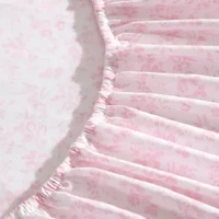 Floral Toile Cotton Sheet Set