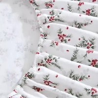 Berry Bright Cotton Flannel Sheet Set
