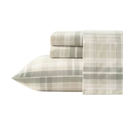 Mulholland Plaid Cotton Flannel Sheet Set