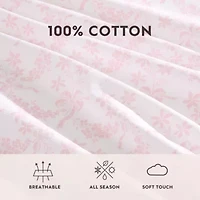 Antoinette Cotton Percale Sheet Set