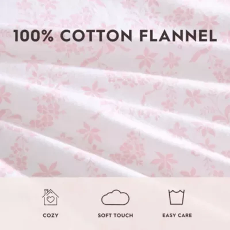 Antoinette Cotton Flannel Sheet Set