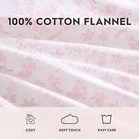 Antoinette Cotton Flannel Sheet Set