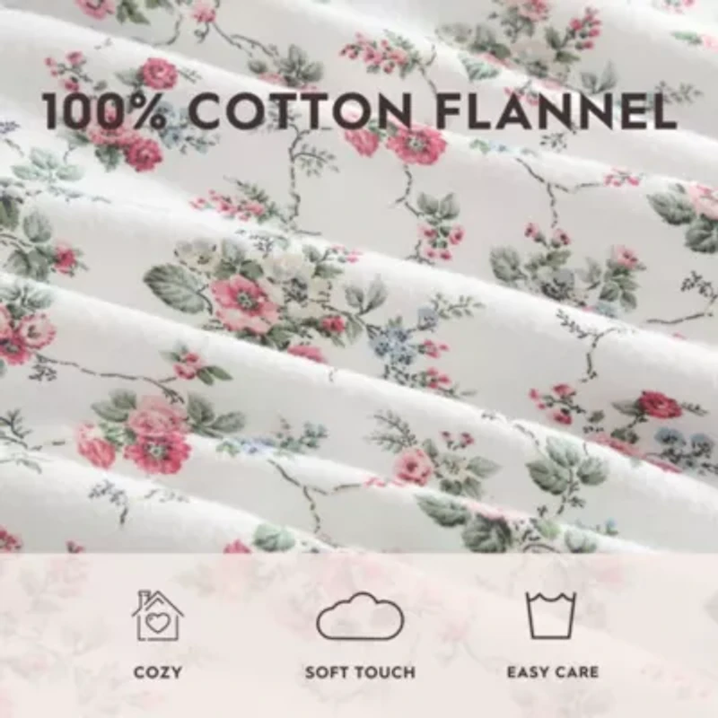 Le Fleur Cotton Flannel Sheet Set