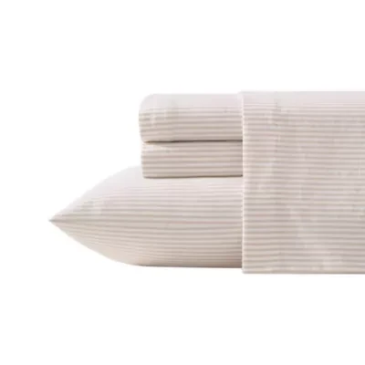 Oxfordshire Stripe Cotton Flannel Sheet Set