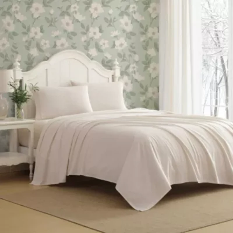 Oxfordshire Stripe Cotton Flannel Sheet Set