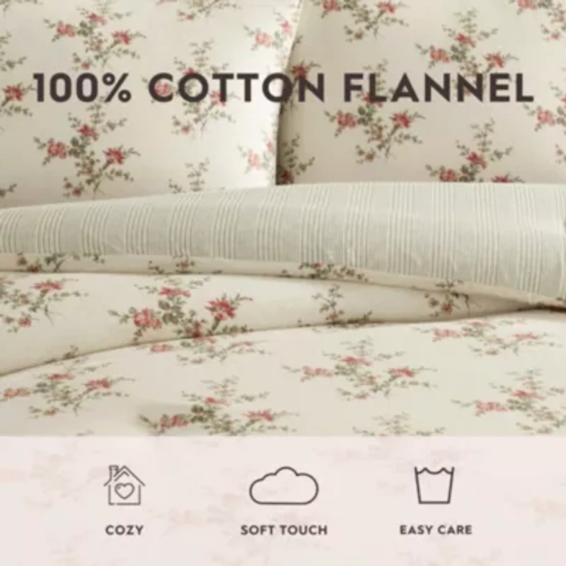 Jessika Cotton Flannel Comforter Set