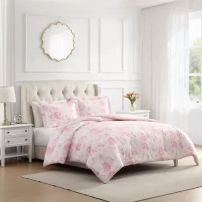 Anja Textured Toile Cotton Comforter Set