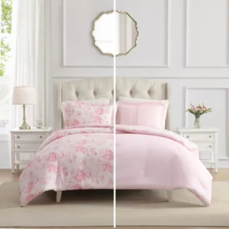Anja Textured Toile Cotton Comforter Set