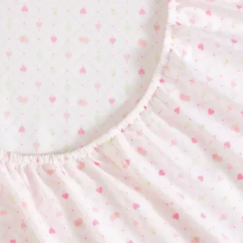 Heart Geo Ditsy Microfiber Sheet Set