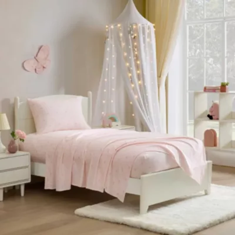 Tiny Bows Microfiber Sheet Set