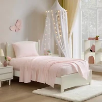 Tiny Bows Microfiber Sheet Set