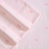 Tiny Bows Microfiber Sheet Set