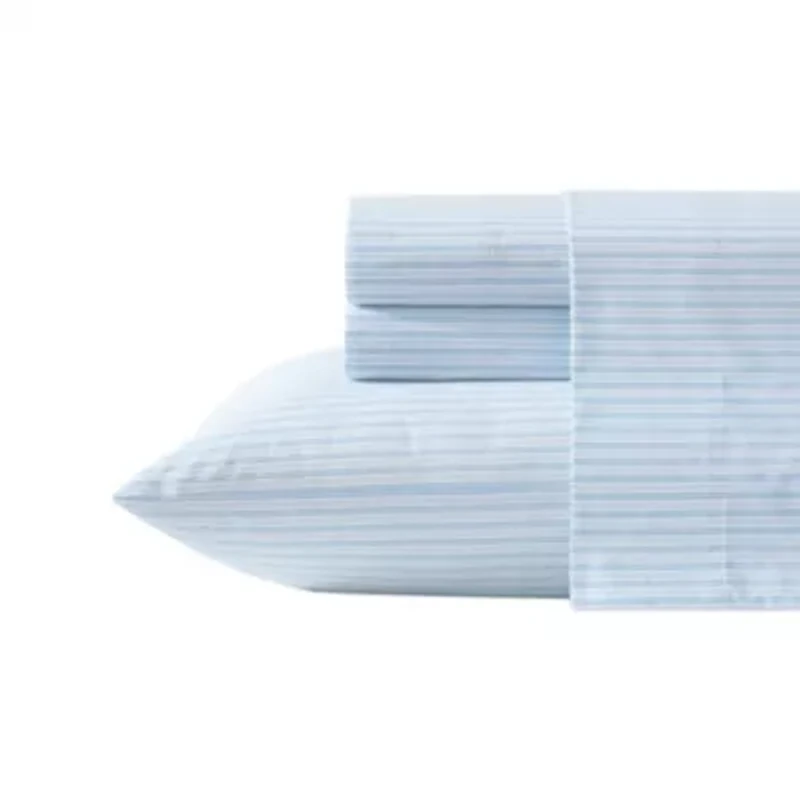 Bedford Skinny Stripe Cotton Sheet Set