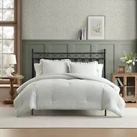 Oxford Stripe Cotton Comforter Set
