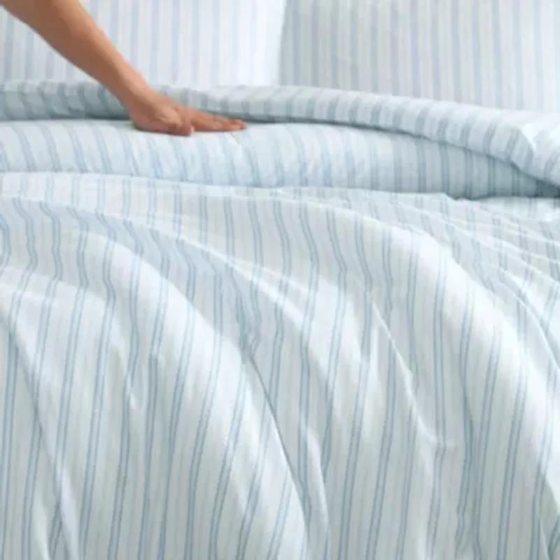 Dilly Dally Stripe Cotton Comforter Set