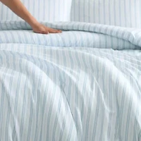 Dilly Dally Stripe Cotton Comforter Set