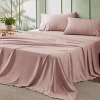 Hotel Luxury Embellished Hem Sheet Set
