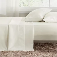 Hotel Luxury Embellished Hem Sheet Set