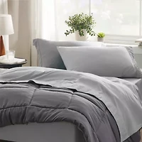 Hotel Luxury Embellished Hem Sheet Set