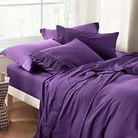 Hotel Luxury Embellished Hem Sheet Set