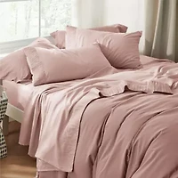 Hotel Luxury Embellished Hem Sheet Set