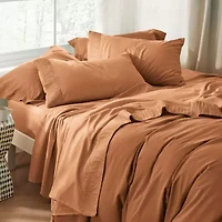 Hotel Luxury Embellished Hem Sheet Set