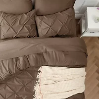 7 Piece GentleSoft™ Pintuck Comforter Bed Bag Set