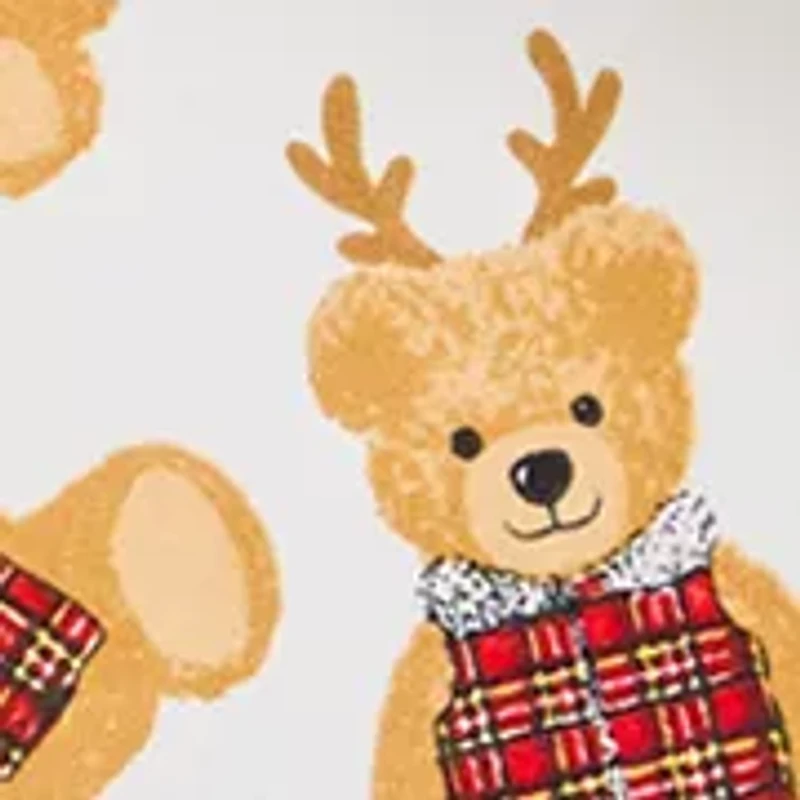 Christmas Belkie Bear Print Sheet Set