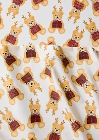 Christmas Belkie Bear Print Sheet Set