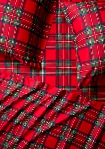 Holiday Tartan Sheet Set