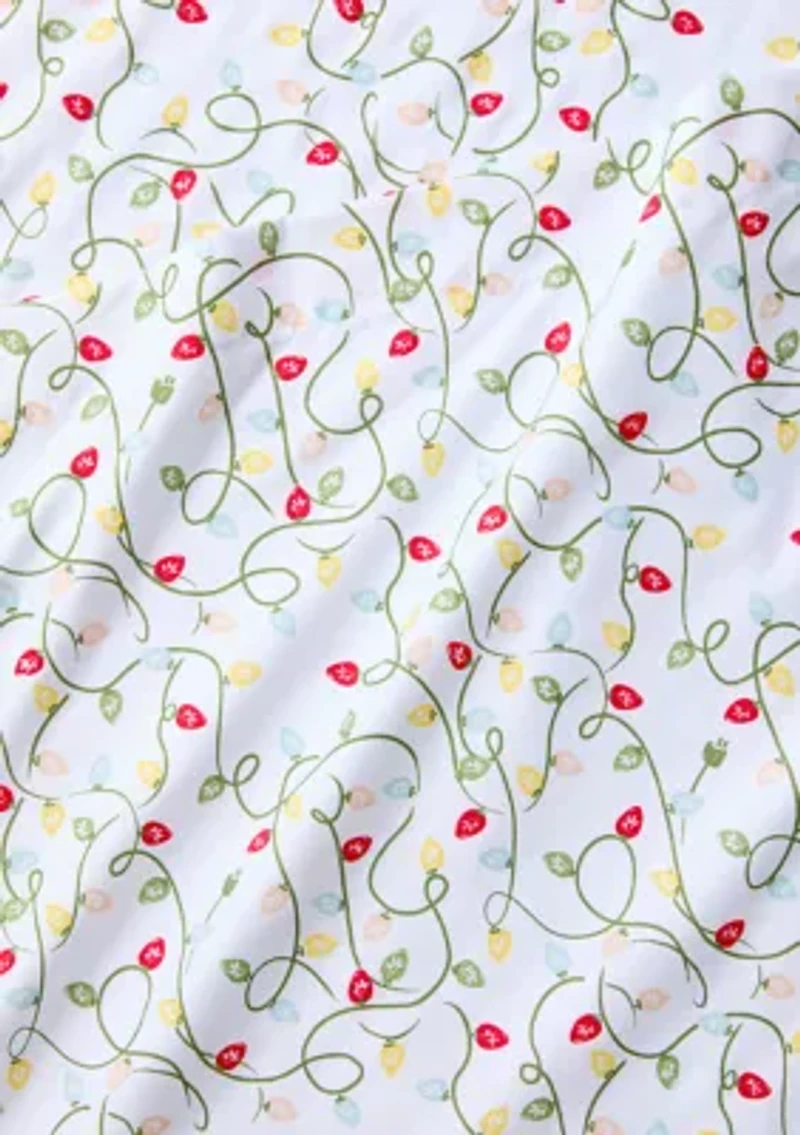 Christmas Lights Print Sheet Set