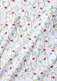 Christmas Lights Print Sheet Set